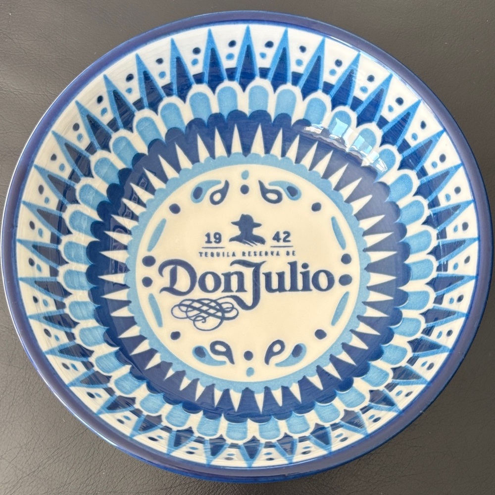Don Julio 1942 Tequila branded ceramic bowl
